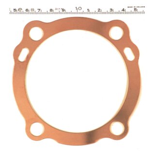 James, cylinder head gasket. .016" copper