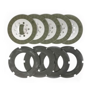 BDL Aramid Kupplung Kupplungsscheiben Kit für Harley FL FX  41-84