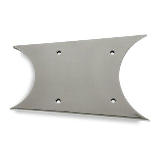 BDL, side plate for 3" e-start kits. Softail / Dyna