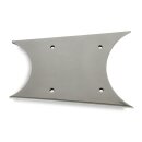 BDL, side plate for 3" e-start kits. Softail / Dyna