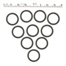 James o-ring, cyl. head / oil pump body / crankcase