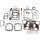 James Top End Motor Dichtung Set für Harley Evo Big Twin 92-99