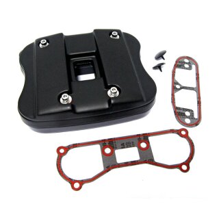 Custom Rocker Box Cover Abdeckung schwarz für Harley XL Sportster 91-03
