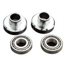 Lenkkopflager Rahmenschalen Umrüstsatz verchromt für Harley Sportster 52-77