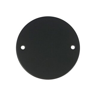 Point Cover Zündungsdeckel schwarz matt für Harley Modelle 70-21