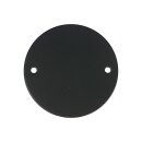 Flat point cover. Matte black