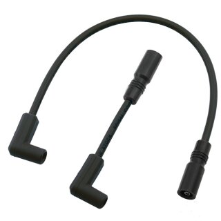 Accel 8mm Ferro Spiral Core Zündkabel Set schwarz für Harley Softail 00-17
