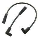 Accel, 8mm Ferro Spiral core spark plug wire set. Black...