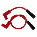 Accel 8mm Ferro Spiral Core Zündkabel Set rot...