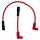 Accel 8mm Ferro Spiral Core Zündkabel Set rot für Harley Dyna 99-17