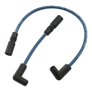 Accel, 8mm Ferro Spiral core spark plug wire set. Blue