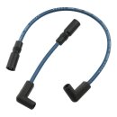 Accel, 8mm Ferro Spiral core spark plug wire set. Blue