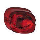LAYDOWN TAILLIGHT LENS, RED