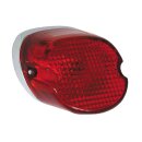 LAYDOWN TAILLIGHT RED LENS, LED