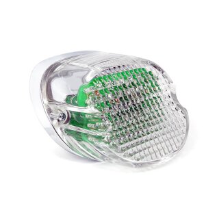 LAYDOWN TAILLIGHT CLEAR LENS, LED