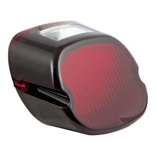 LAYDOWN TAILIGHT LENS WITH LED LIGHTS
