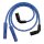 Accel, 8mm Ferro Spiral core spark plug wire set. Blue