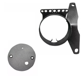 Tachohalterung seitlich schwarz für Harley XL Sportster 04-20