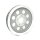Reproduction OEM style wheel pulley 61T, 1-1/8" belt. Silver