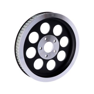 OEM Style Hinterrad Pulley schwarz 70 Zähne 1-1/2" für Harley Big Twin 84-99
