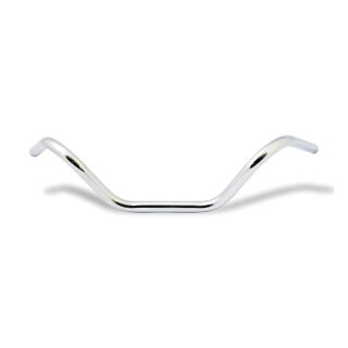 Retro Buckhorn Style Lenker 1" chrom für Harley Dyna Softail Sportster 82-22