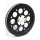 Reproduction OEM style wheel pulley 70T, 1-1/8" belt. Black