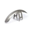 49-84 FL custom narrow front fender. Raw steel, ribbed