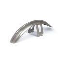 Stahl Front Schutzblech Fender gerippt für Harley Dyna Softail Wide Glide Gabel