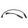 Accel, 8.8mm supression core spark plug wire set. Black
