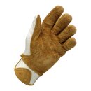 BILTWELL BANTAM GLOVES WHITE/TAN