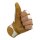 BILTWELL BANTAM GLOVES WHITE/TAN