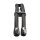Jagg, braided 3/8" oil hose upgrade kit. Black