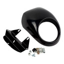 Custom Headlight Fairing Scheinwerfer Maske für Harley Sportster Dyna 87-21