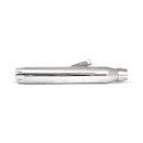 Rage universal muffler 17" long chrome with chrome...