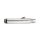 Rage universal muffler 17" long chrome with black end cap