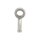 TRW Varioflex Banjo fitting silver 3/8"-10mm, 20 degree down