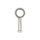 TRW Varioflex Banjo fitting silver 7/16"-11mm straight