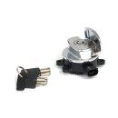 OEM Style Ersatz Zündschloss mit Abdeckung chrom für Harley Modelle 11-24