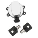 OEM Style Ersatz Zündschloss mit Abdeckung chrom für Harley Modelle 11-24