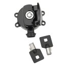 OEM Style Ersatz Zündschloss mit Abdeckung schwarz für Harley Modelle 11-24