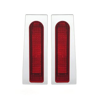 CHROME FILLERZ WITH RED LENS