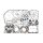 Cometic, EST motor gasket kit. 4.060" bore