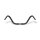 2-Piece Buckhorn style handlebar 1" black