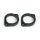 Flange, exhaust pipe 04-17 thick style. Black