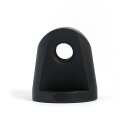 Straight cone headlamp mount block. Black