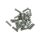 RIVET SET, REAR SPROCKET