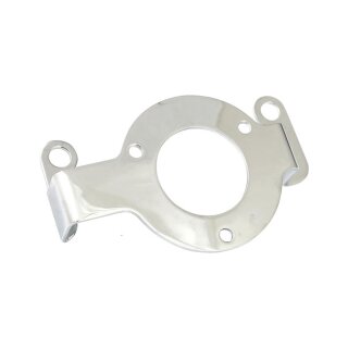 Air cleaner adapter bracket. Chrome