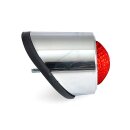 Old School LED taillight #1, chrome