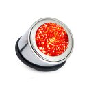 Old School LED taillight #1, chrome