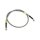 Goodridge brake line upper front, stainless clear coated